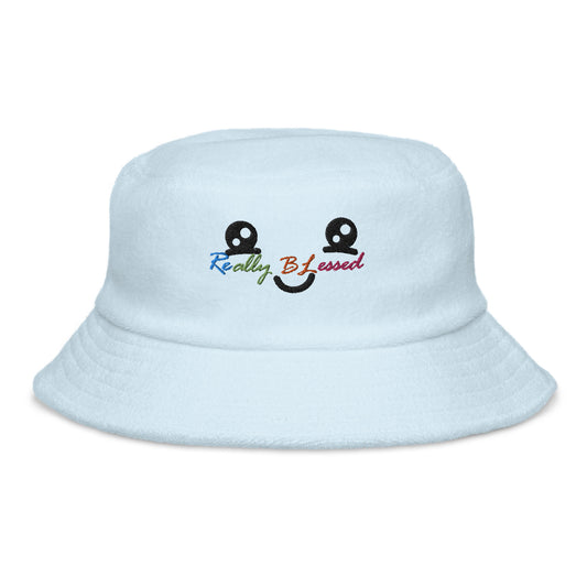 ReBL Brand Terry Cloth Bucket Hat
