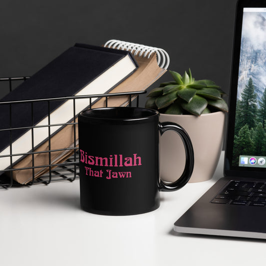 BTJ Black Coffee Mug