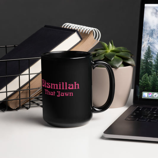 BTJ Black Coffee Mug