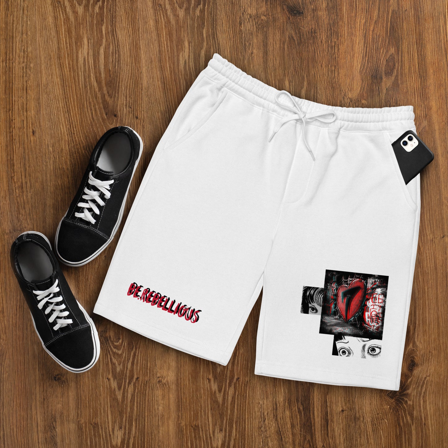 7th BR Brand Mens Fleece Shorts