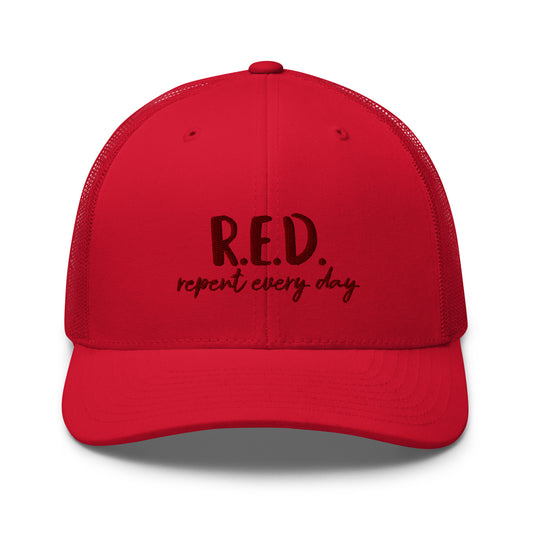 The RED Trucker Cap