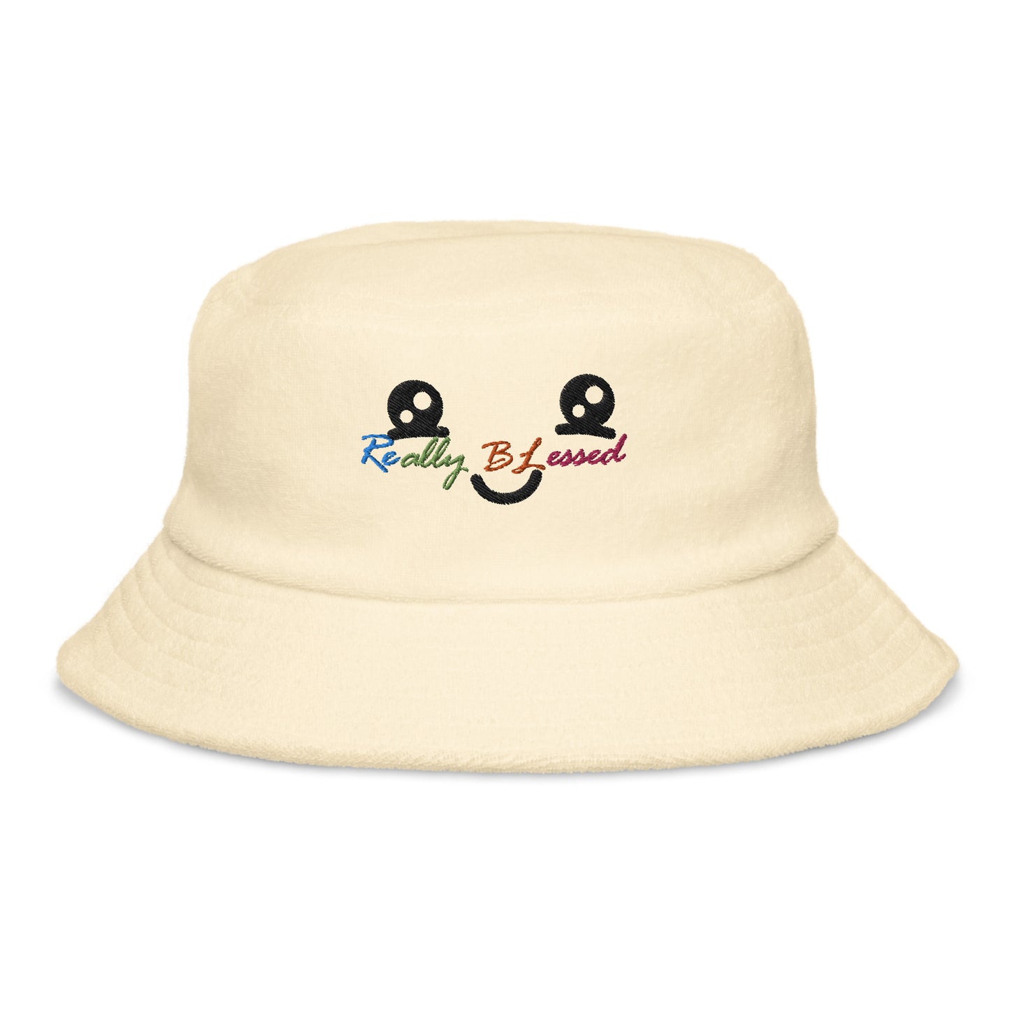 ReBL Brand Terry Cloth Bucket Hat