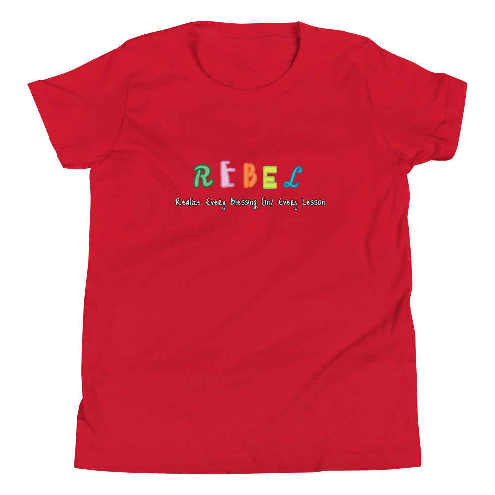 REBEL Acronym Youth Tee