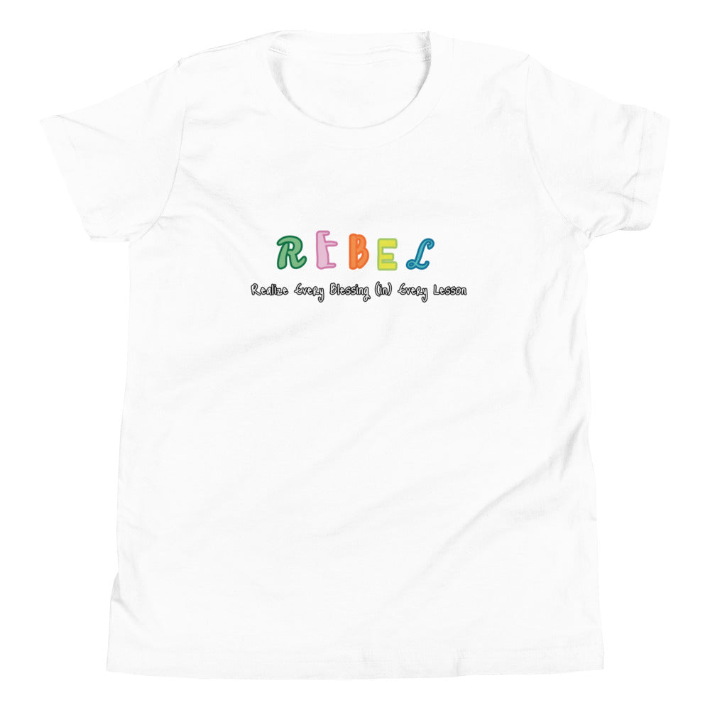 REBEL Acronym Youth Tee
